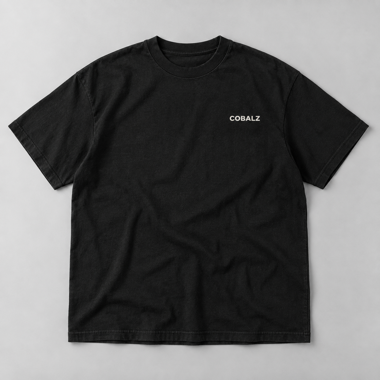 Frequency Tee — AI-generated design concept on black apparel